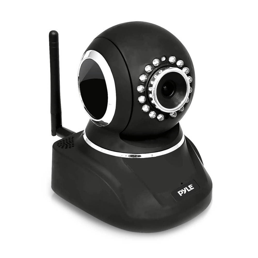 Pyle Wireless Outdoor IP Camera, P2P Network, Image Capture, Video,Built-In Mic