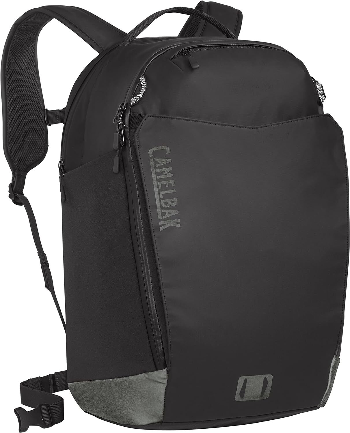 30 Bike Backpack with Weatherproof Laptop Sleeve in Black