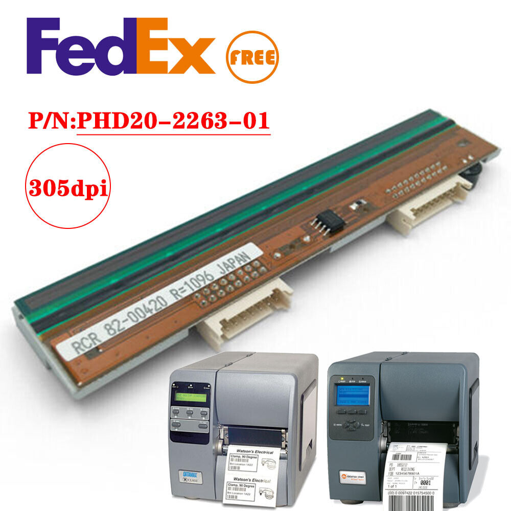 305dpi Printhead Pint Head For Datamax Mark I I M-4306 M-4308 PHD20-2263-01 NEW