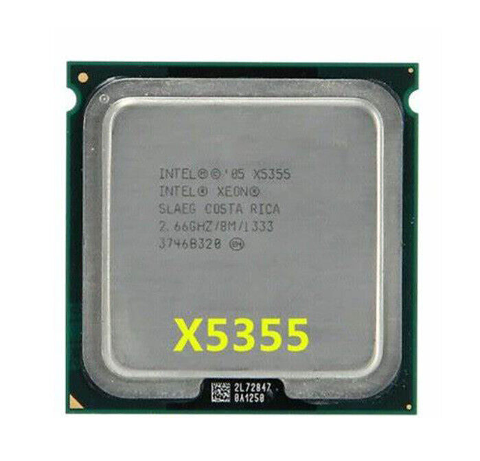 Intel Xeon E5335 X3323 X5355 X5365 4 Cores LGA771 CPU Processor