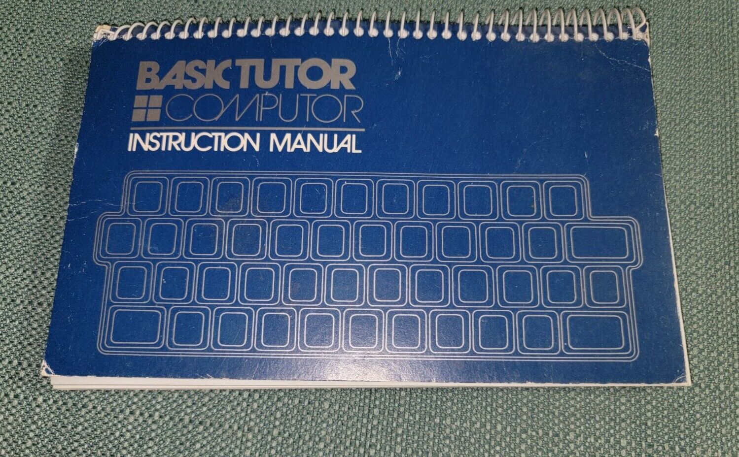 RARE Vintage 1986 VTECH BASIC TUTOR COMPUTOR Teaches Basic Programing MANUAL 