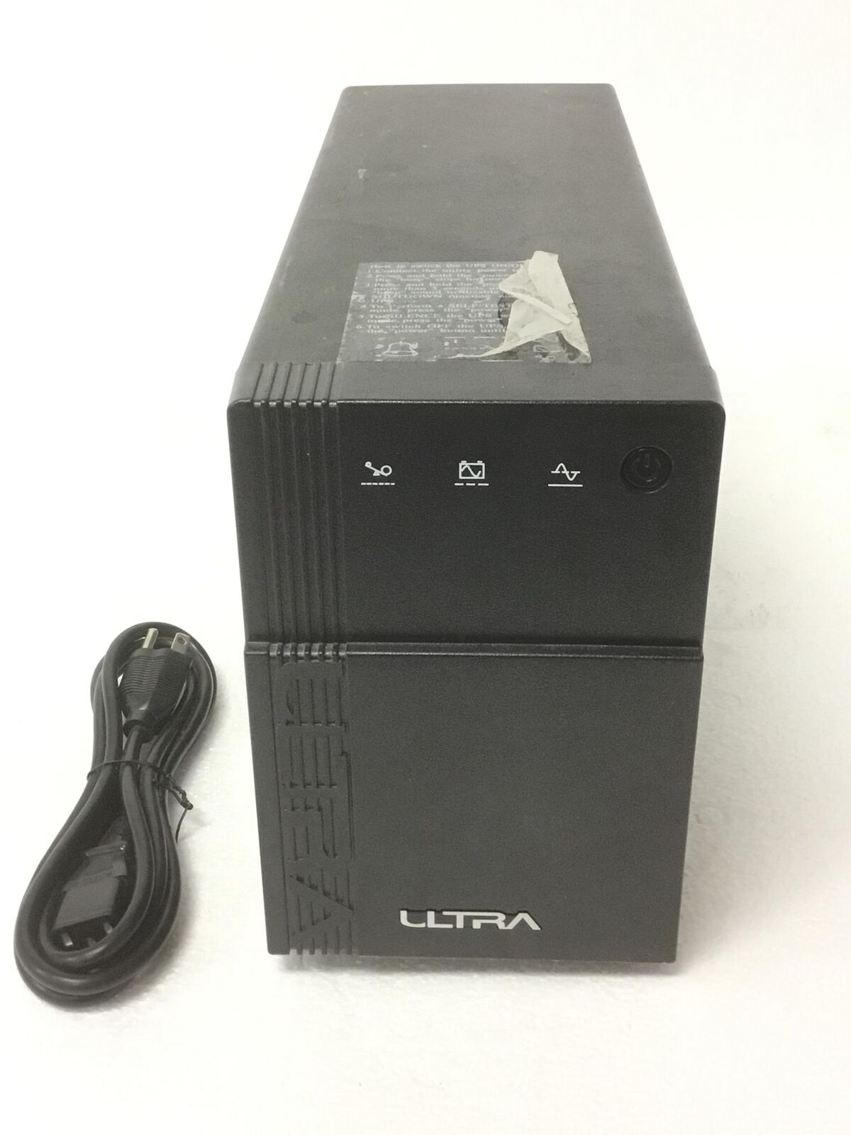 ULTRA-1000AP 5 Outlets Power Protection Unit 600W w/Cables NO Batteries FREESHIP