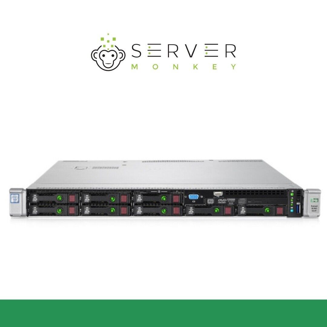 HPE Proliant DL360 G9 Server  | 2x Xeon E5-2680V3 | 512GB | P440 | 8x HDD Trays