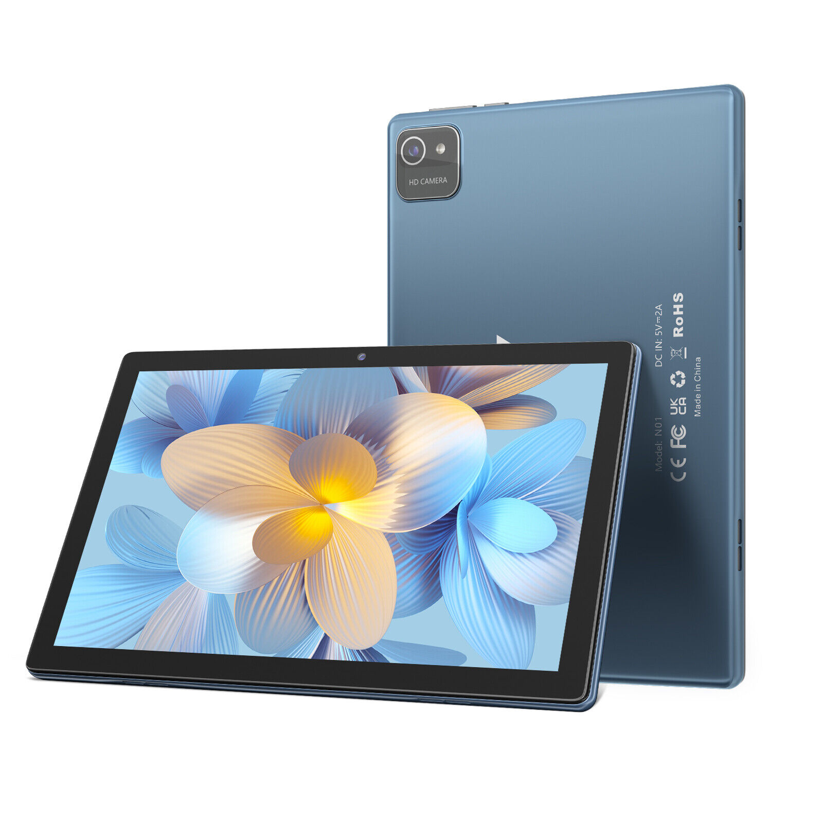 Gaming Tablet 10.1 In 4GB 256GB Tab 5G WiFi 7000mAh BT5.0 2024 4-Core 2024 US
