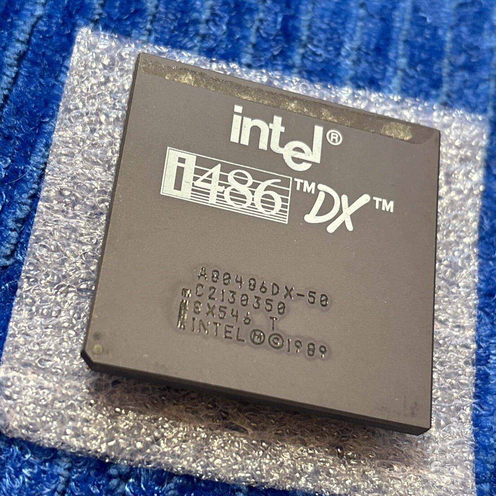 Intel i486DX A80486DX-50 SX546 i486DX-50 MHZ - Rare Processor CPU 486