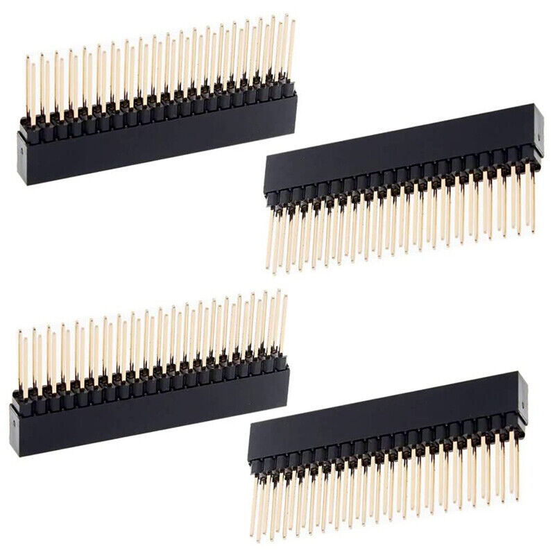 2 x 20(40 Pin) Stacking Header for  A+/B+/Pi 2/Pi 3 Extra Tall Header (Pack8741