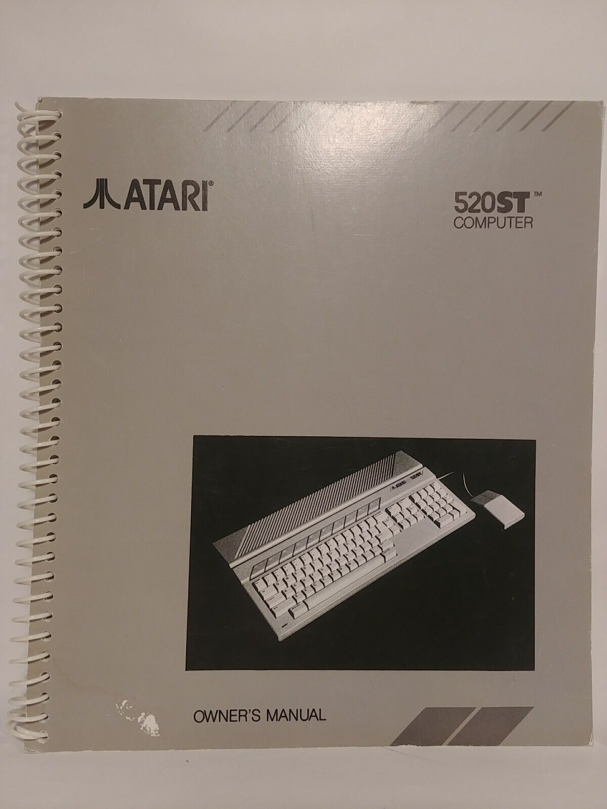 ATARI 520ST Owner's Manual & ST Basic Quick Reference Guide