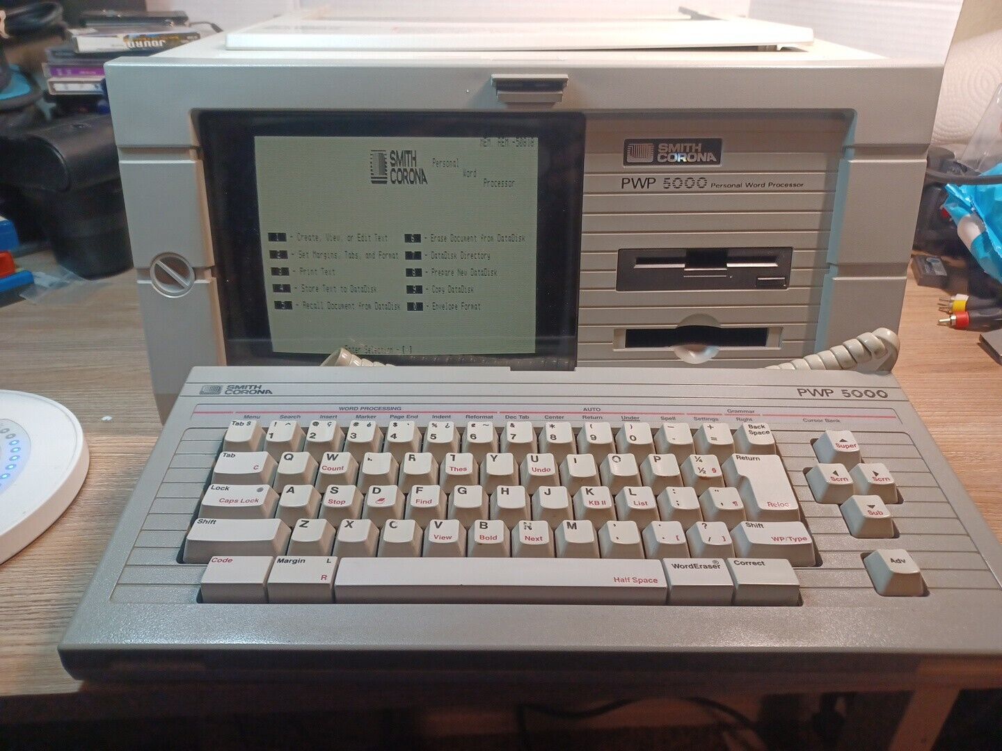 RARE *READ* Vintage 1989 Smith Corona PWP 5000 Personal Word Processor 