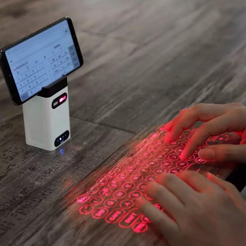 Virtual Laser Projector Keyboard Wireless Bluetooth For Smartphones