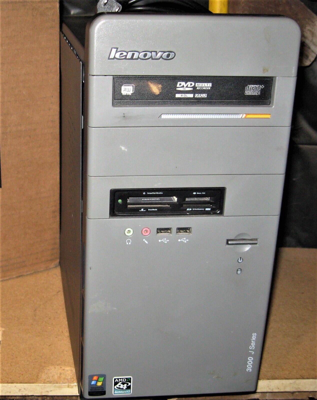 vintage Lenovo 3000 j series computer