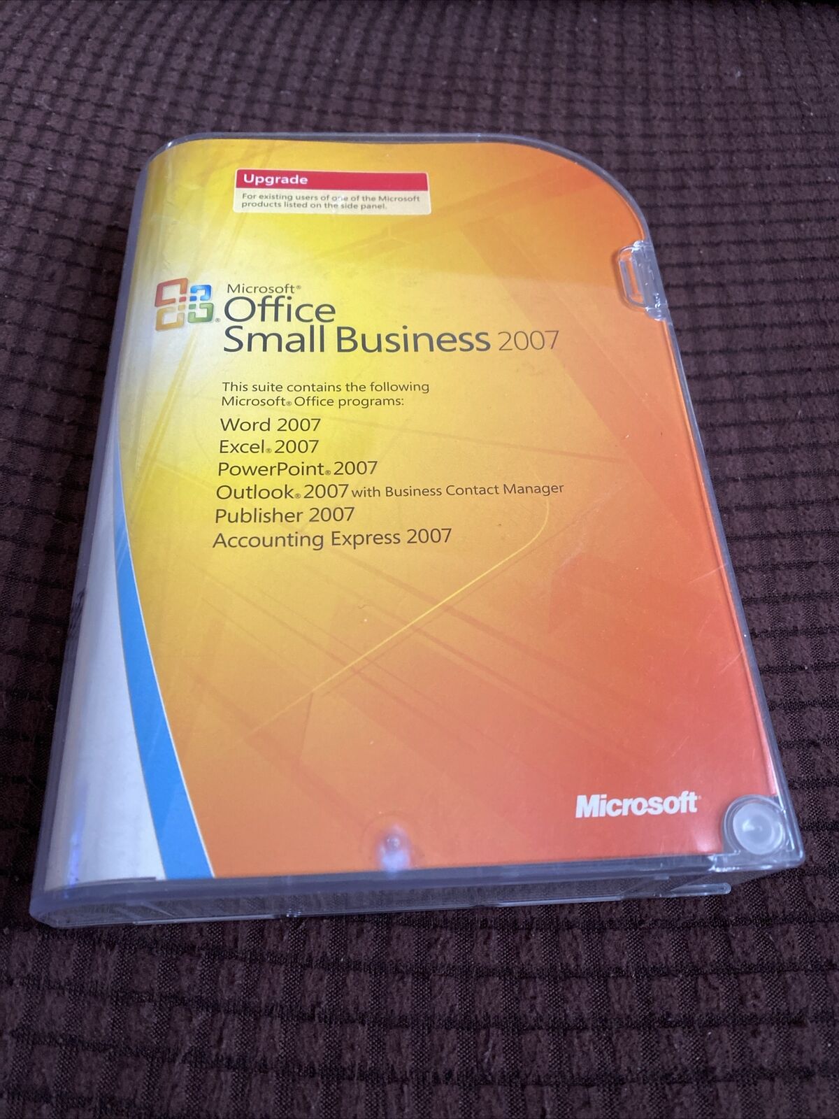 Microsoft Office Small Business 2007 Word Excel Outlook PowerPoint w/ License