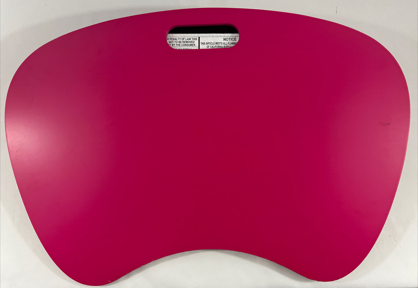 Honey-Can-Do Portable Laptop Lap Desk w Handle Pink 23x16x2.5 Universal Sizes