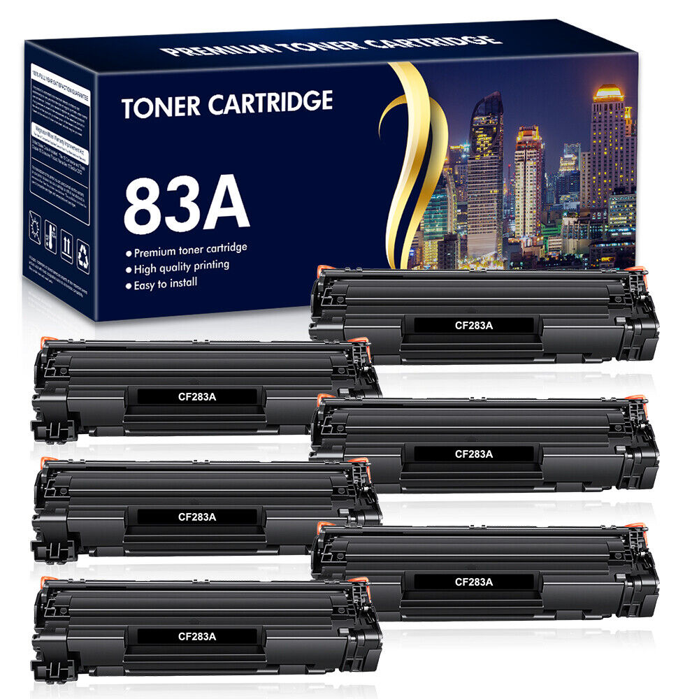 1-10 PK CF283A Toner Cartridge for HP 83A LaserJet Pro M127fw M225dw Printer LOT