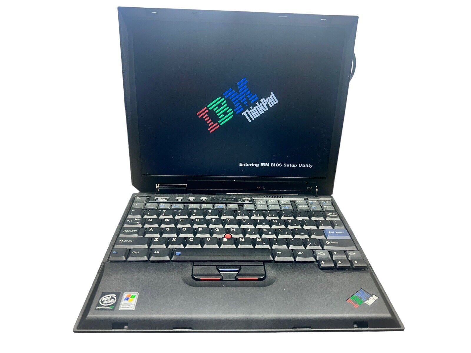 IBM Thinkpad X30 Laptop Intel Pentium 3 M 1.2GHz 256MB Ram No HDD or Battery