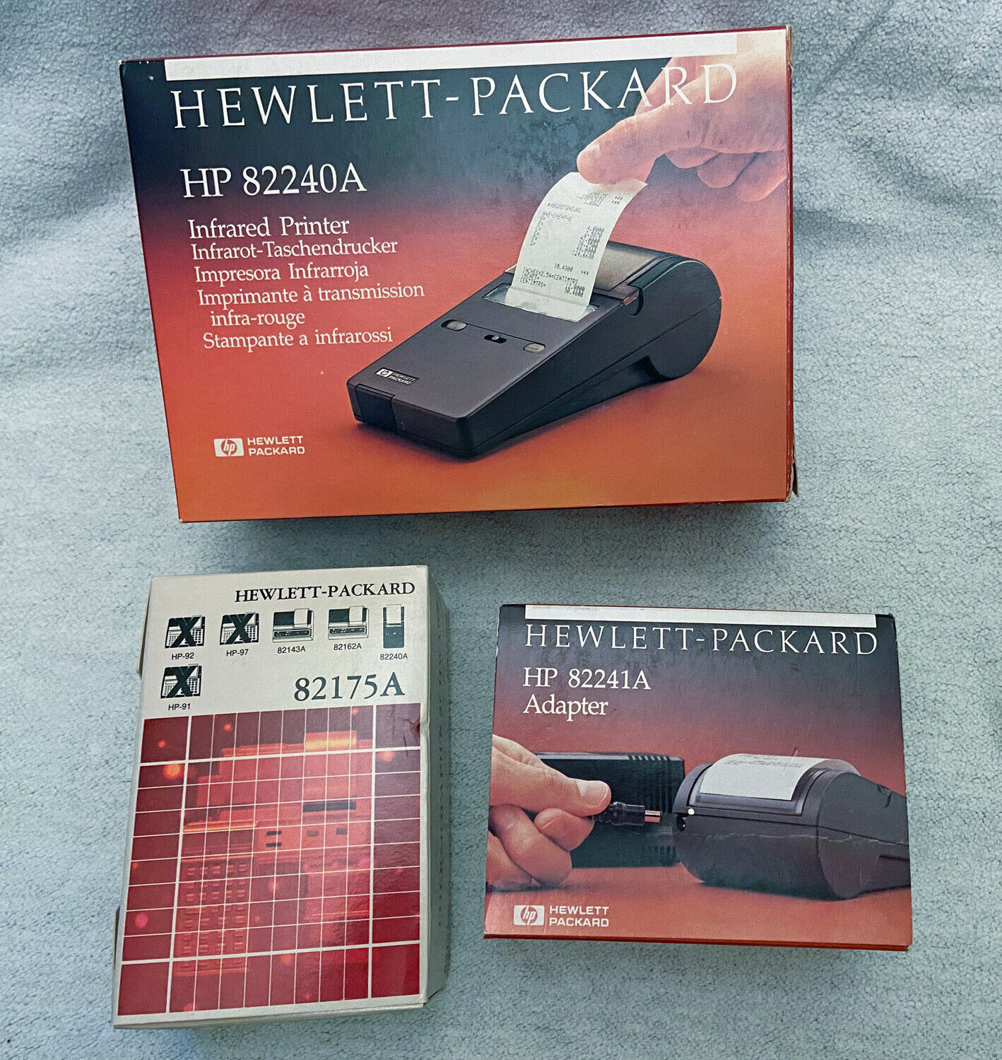HP Hewlett Packard 82240A Infrared Thermal Printer for Calculator