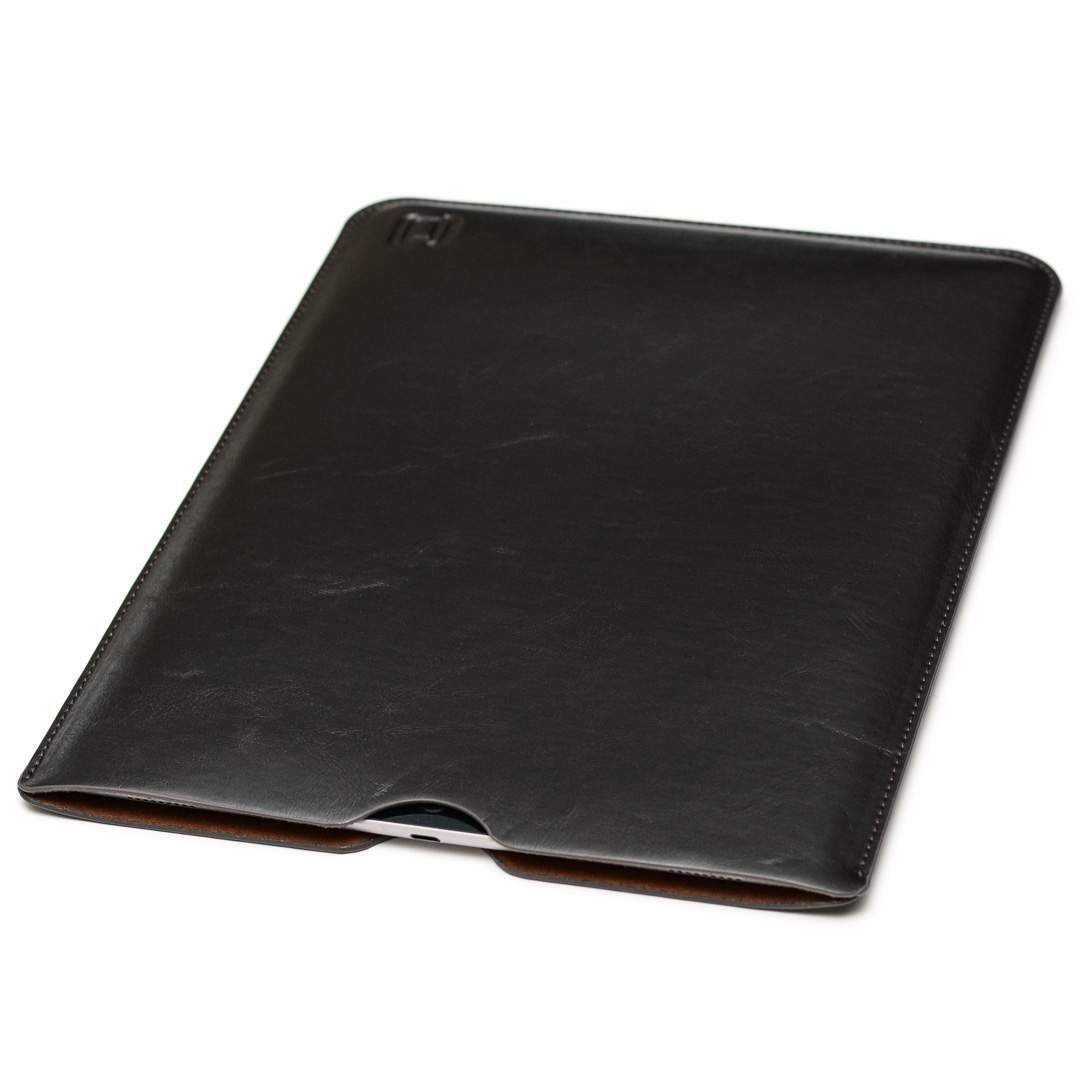 Dockem Executive Sleeve; iPad Pro 10.5 12.9 11; Slim Felt Lined Dark Brown