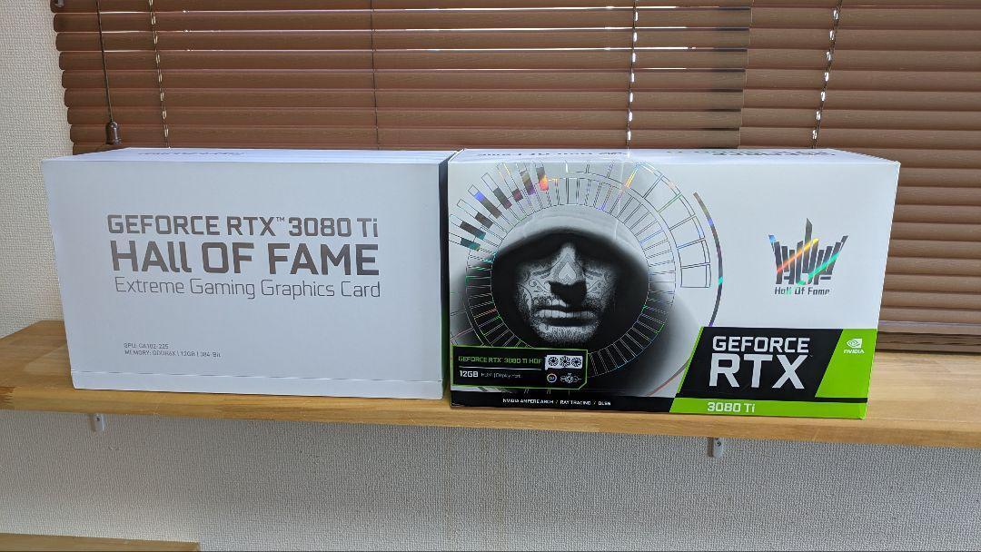 HALL OF FAME RTX 3080 Ti - Used, 4K Gaming, 339x144x68 mm, Box Included