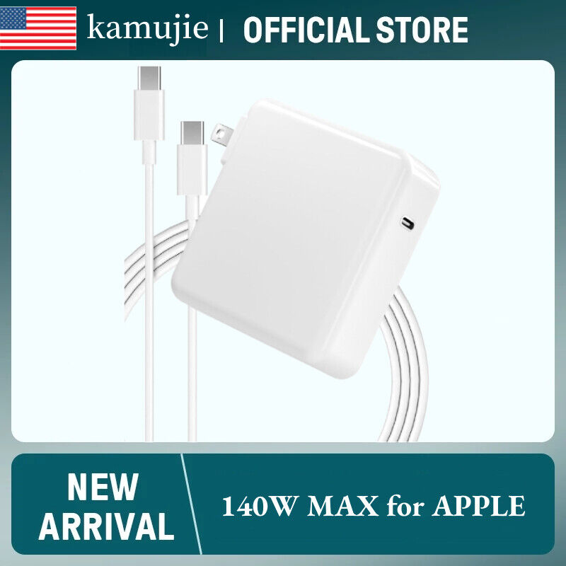 140W USB-C Charger Power Adapter For MacBook Pro 16 14 Inch 2023 2022 M3 M2 M1