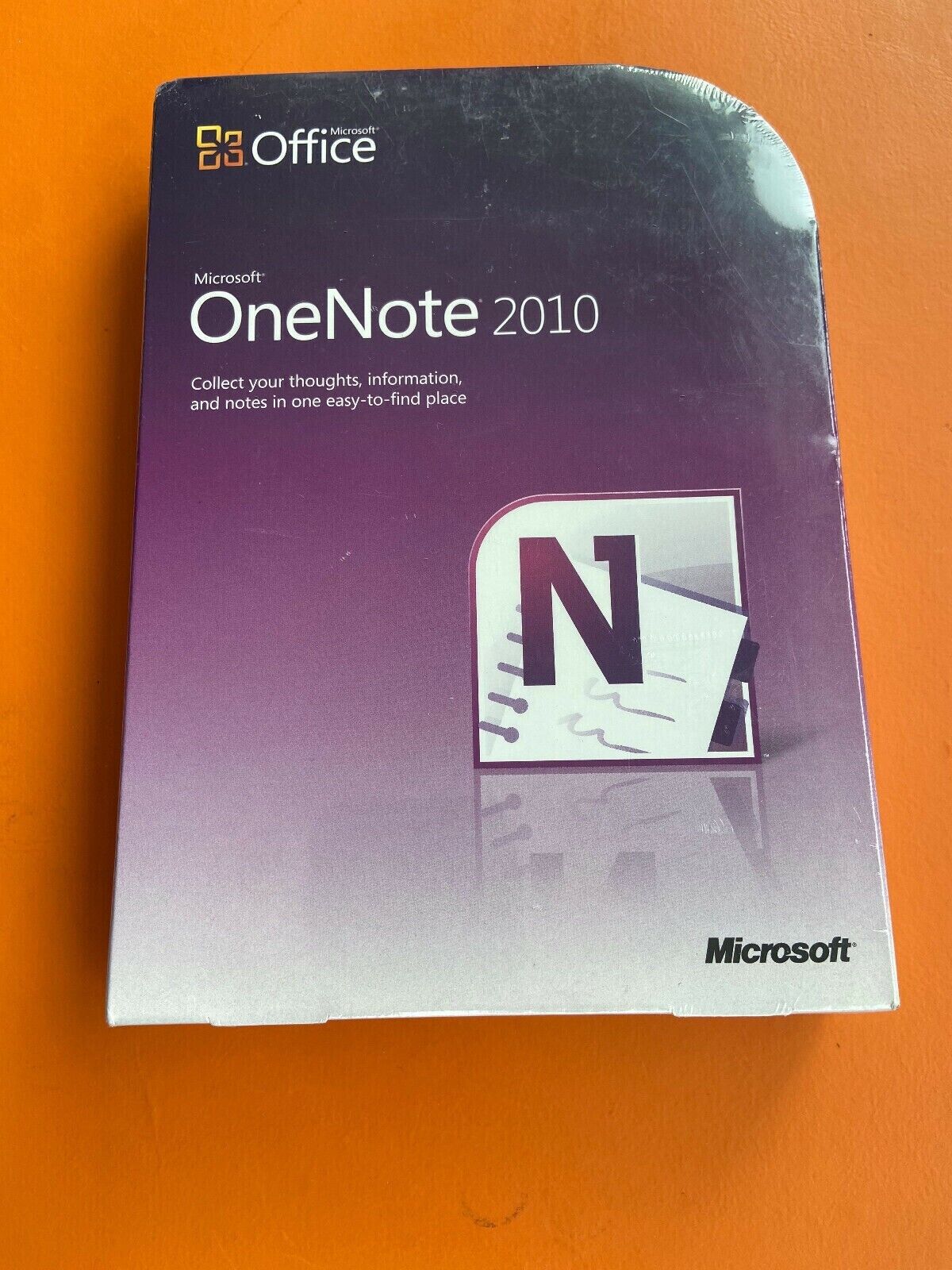 Microsoft Office OneNote 2010, New With Product Key NOT for Windows 10 or 11