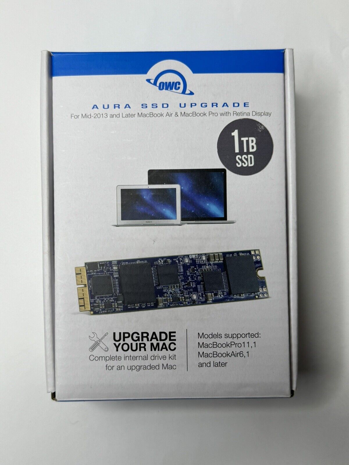 OWC 1TB Aura Flash SSD Upgrade For Mid 2013 MacBook Pro & Air