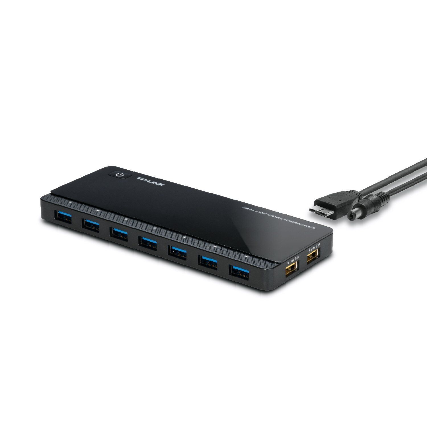TP-Link 7-Port USB 3.0 Micro B Hub with 2 Exclusive 2.4 A Charging P (UK IMPORT)
