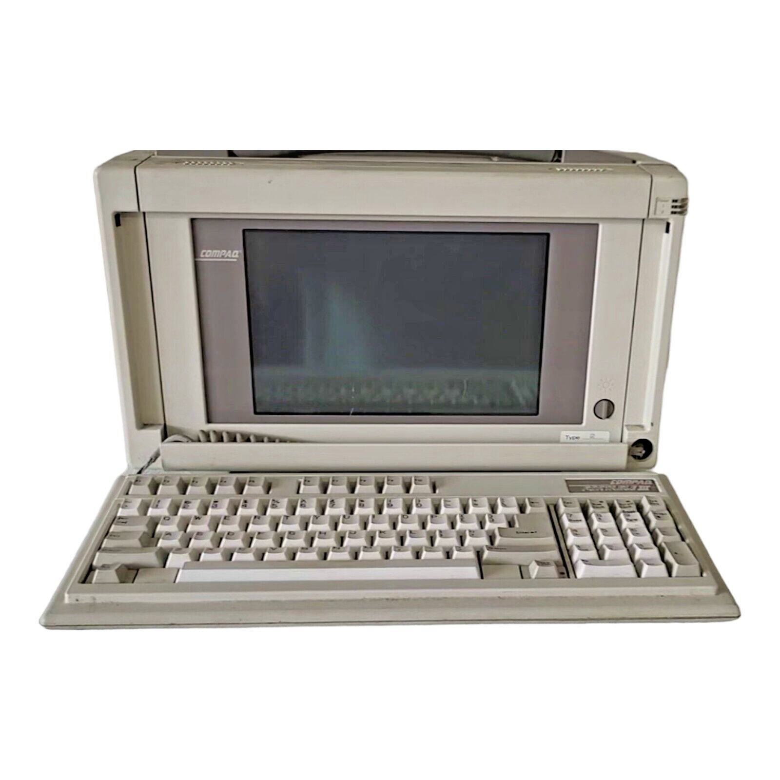 Very Rare Vintage Compaq Portable III 2660 Computer PC 640KB Retro - UNTESTED
