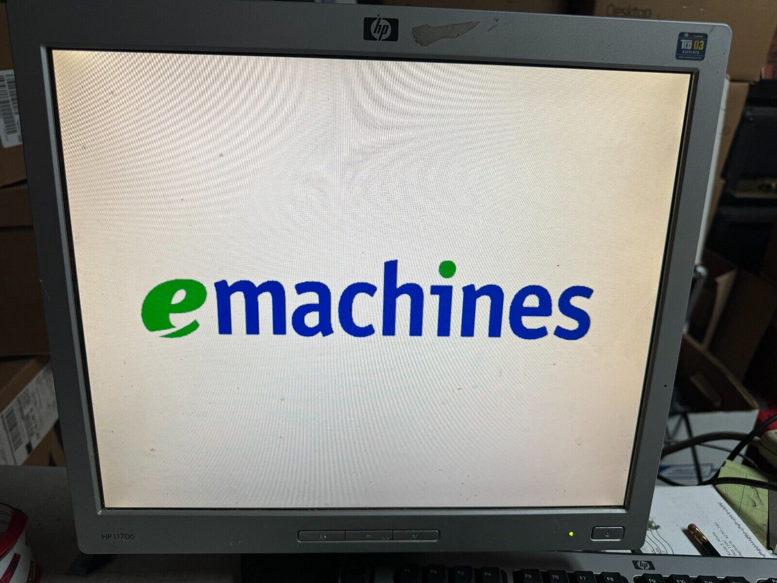 Vintage emachines etower 633 Intel celeron Windows XP Computer Working