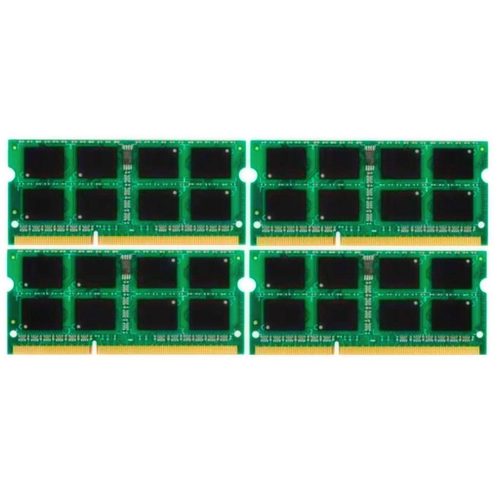 32GB (4x8GB) PC3-12800 DDR3-1600 SODIMM Memory for HP EliteBook 8570w Quad Core