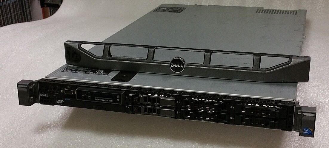 Dell Poweredge R610 server 2x QC 2.4GHz E5620, 2x 146GB SAS 15K, 24GB RAM 2xPSU