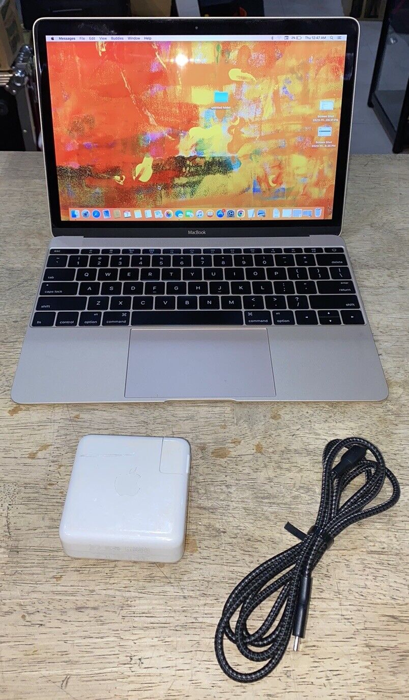 Apple MacBook - Rose Gold  A1534 Intel Core M3 1.2GHz 12\