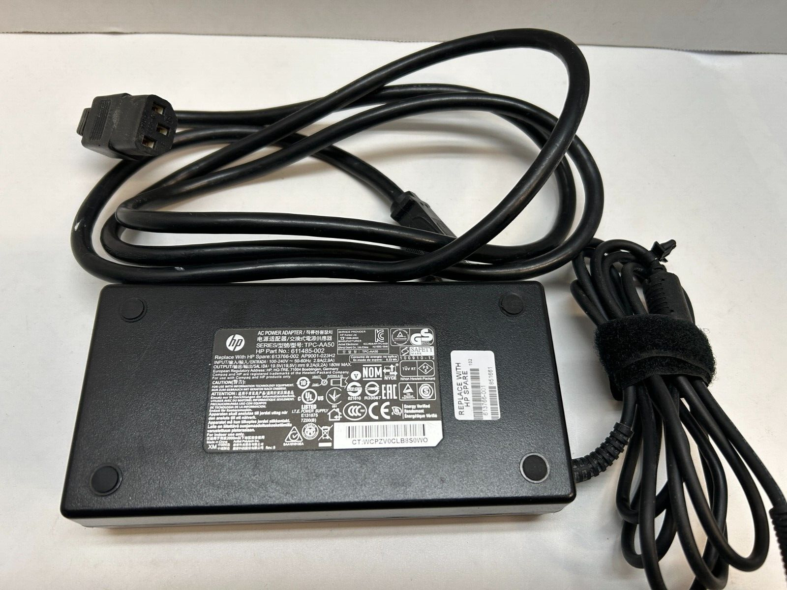 Origin HP 180W 19.5V AC Adapter for HP laptops and desktops smart pin, mixed