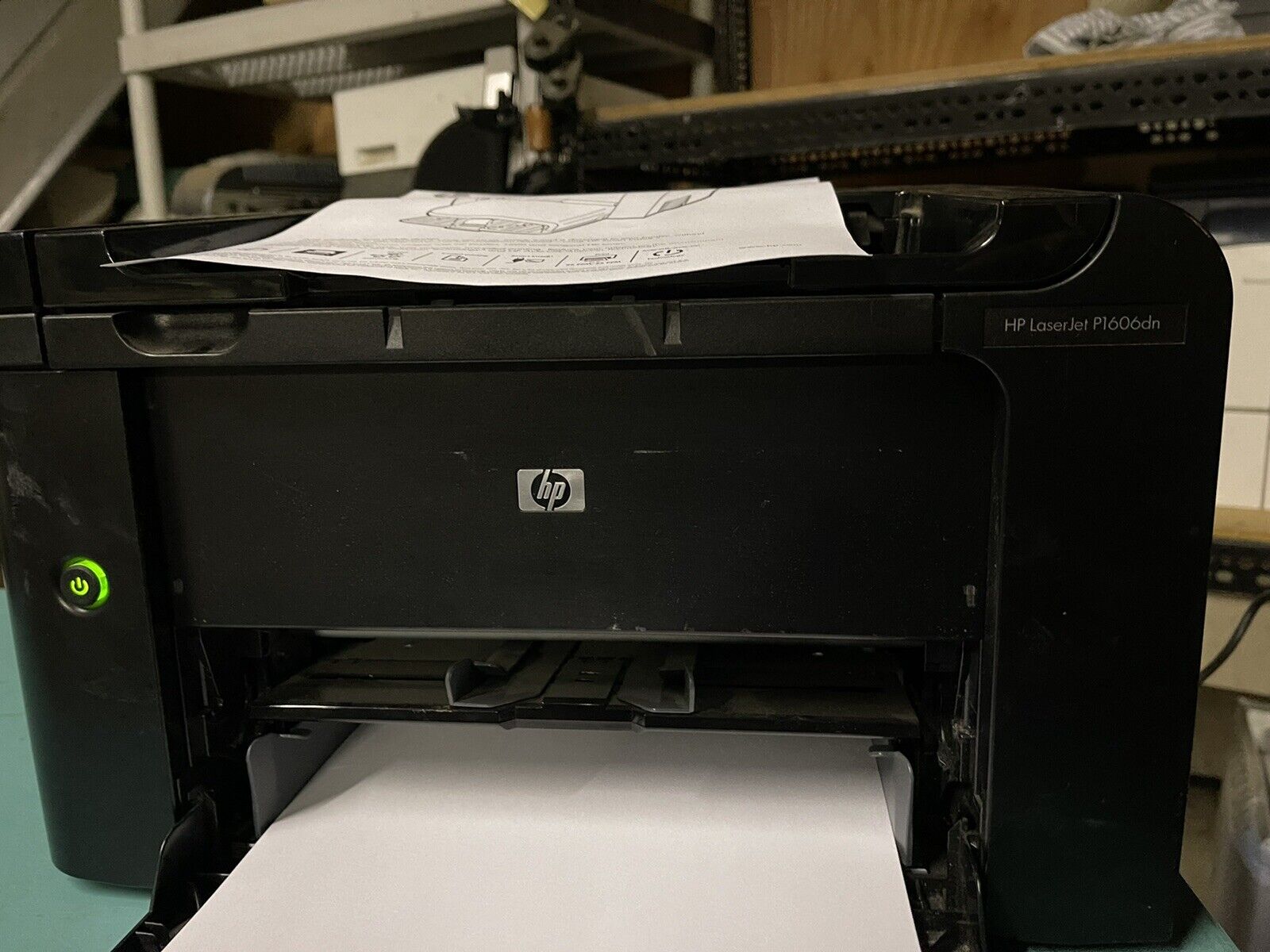 HP LaserJet Pro P1606dn Workgroup Laser Printer -TESTEDGreat Working