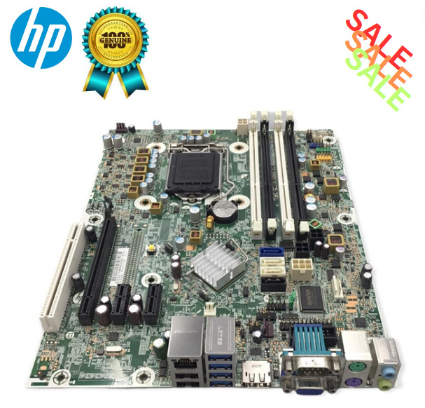 HP 6300 Elite Pro SFF Motherboard LGA 657239-001 656961-001 w/i5-3470 CPU OEM