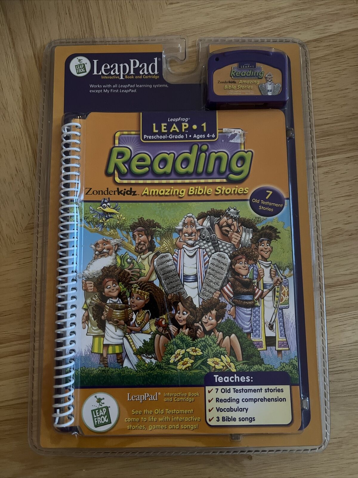 LeapFrog Leap 1 Reading: Amazing Bible Stories Zonderkids Preschool-Grade 1