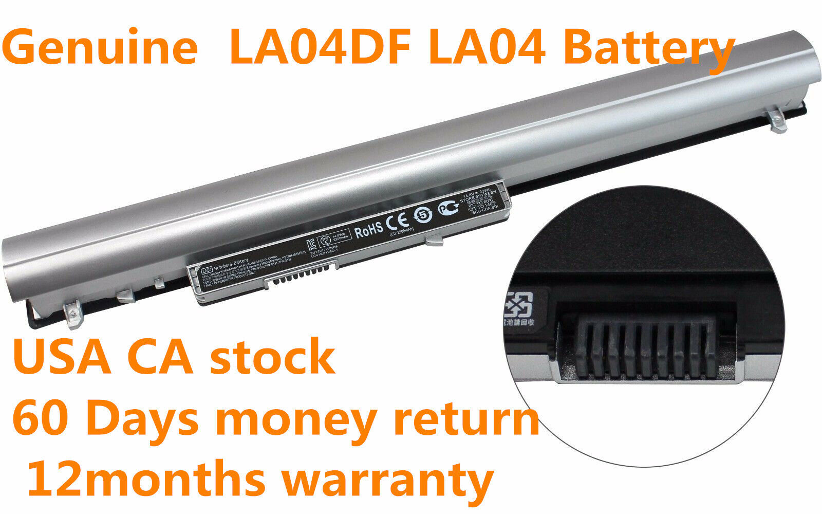 Brand New LA04DF LA04 Battery ForHP Pavilion 14 15 Series 728460-001 776622-001