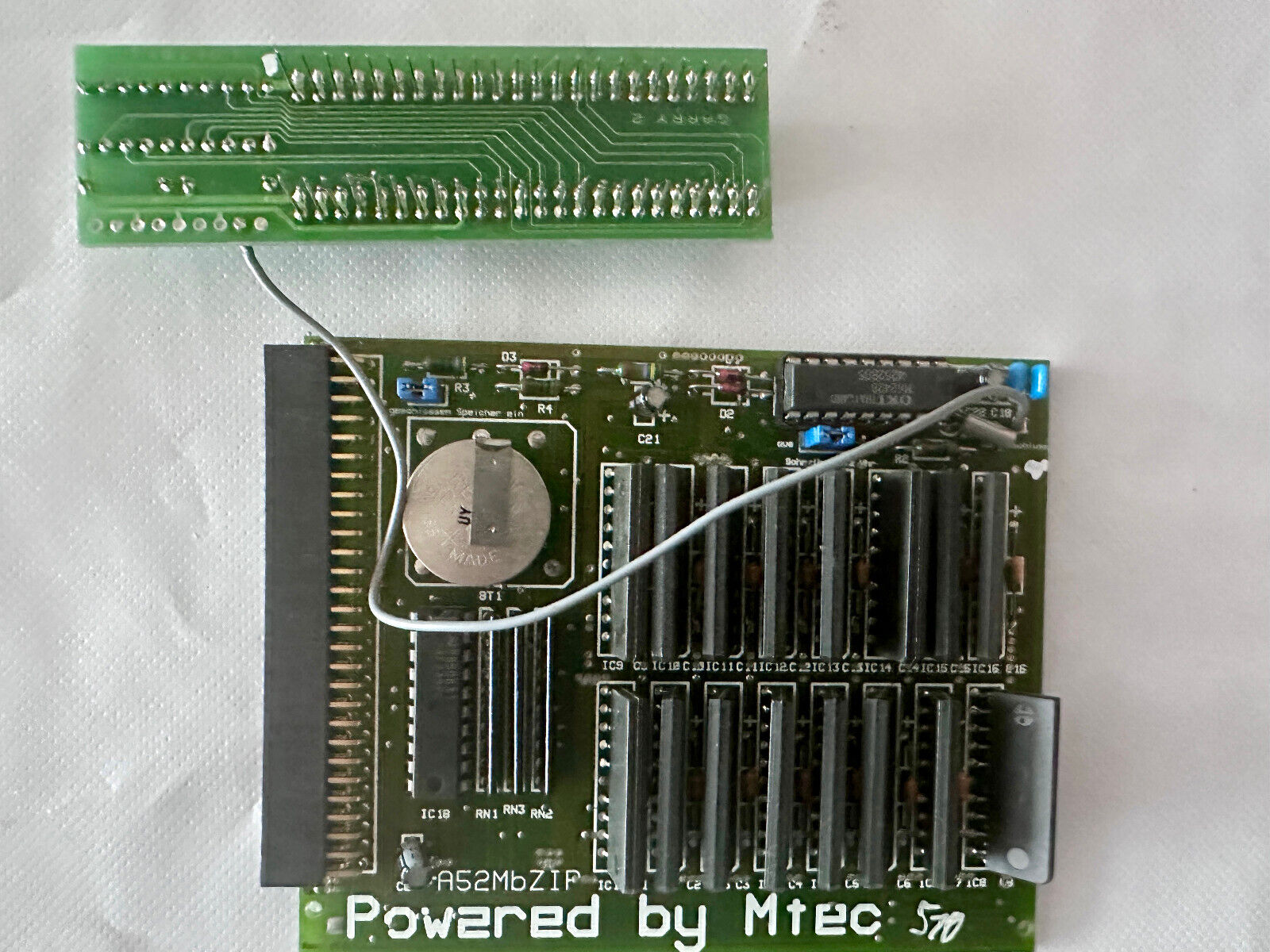 Mtec +A52mb Zip -2 MB RAM - Memory Expansion for Amiga 500/A500 Works