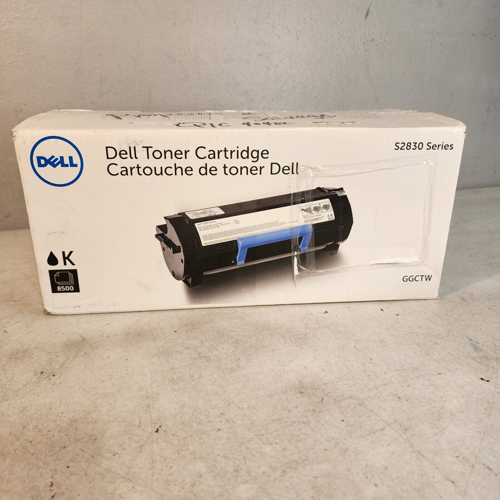 Dell GGCTW Black Toner S2830 Series Genuine New OEM Sealed Box
