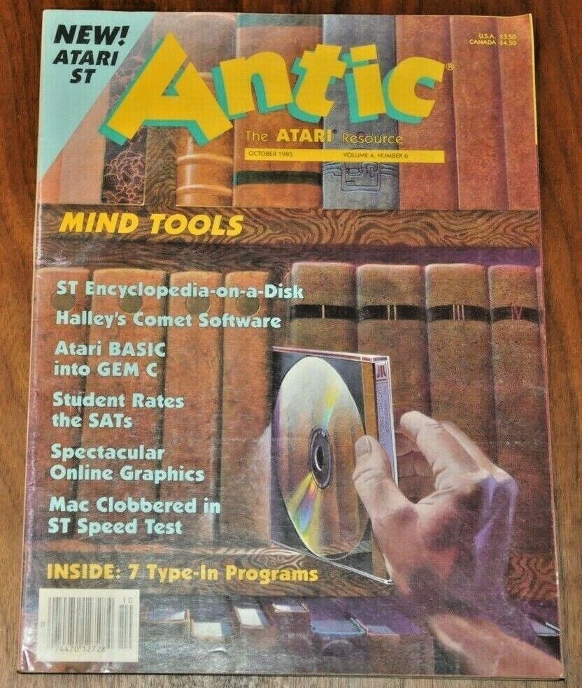 Antic Magazine, the Atari Resource (October, 1985) Vol 4, #6