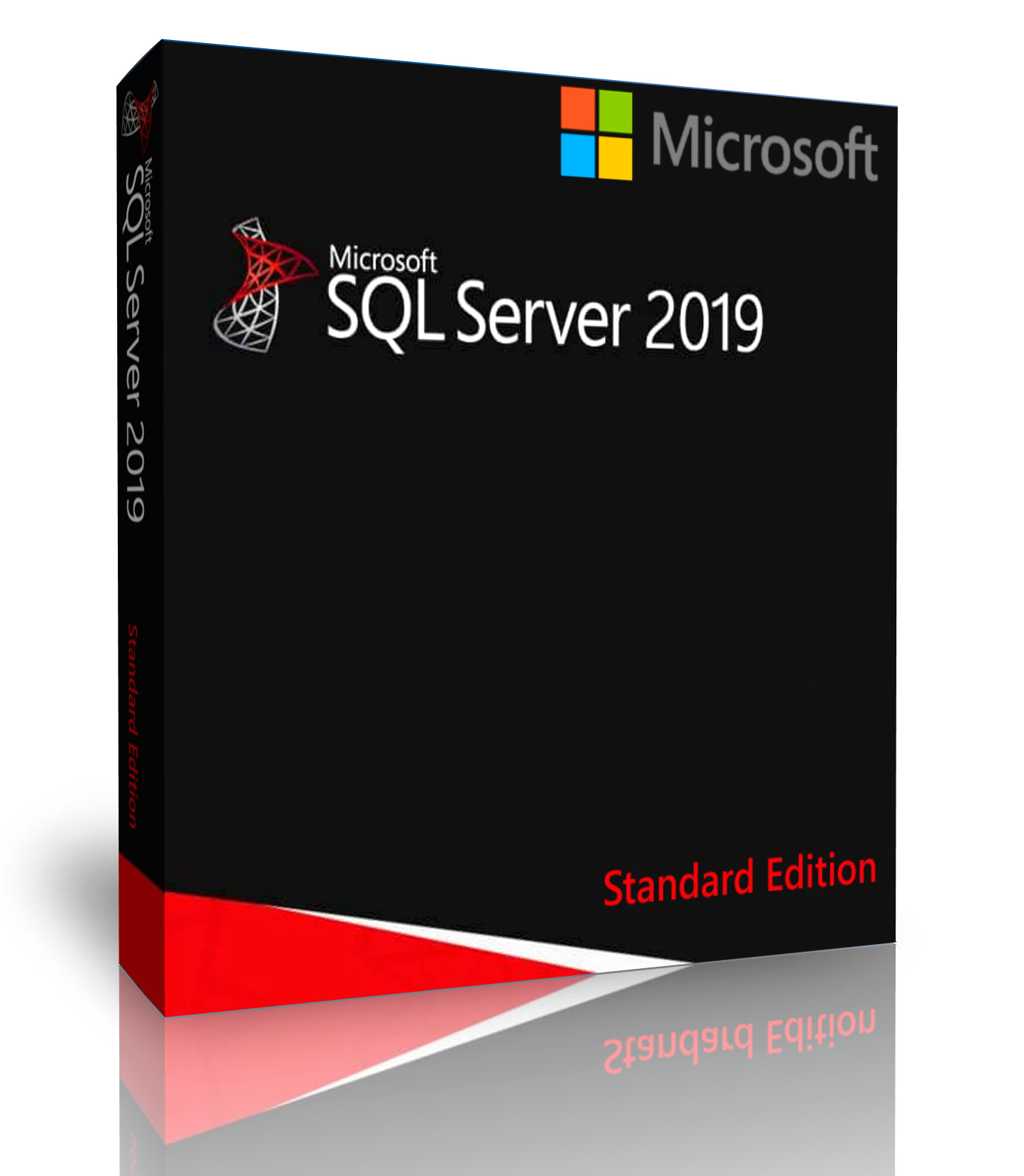 SQL Server 2019 STANDARD 16 Core License, unlimited User CALs CoA Genuine Label