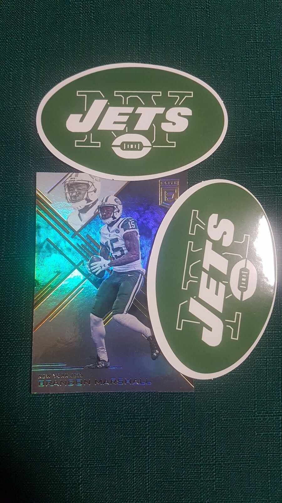 2 of New York Jets themed Car Decal Sticker quality NFL collectable 