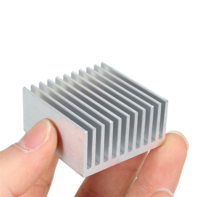 4pcs Aluminum Heat Sink IC Cooling Fin CPU LED Power 40*40*20mm Active Component