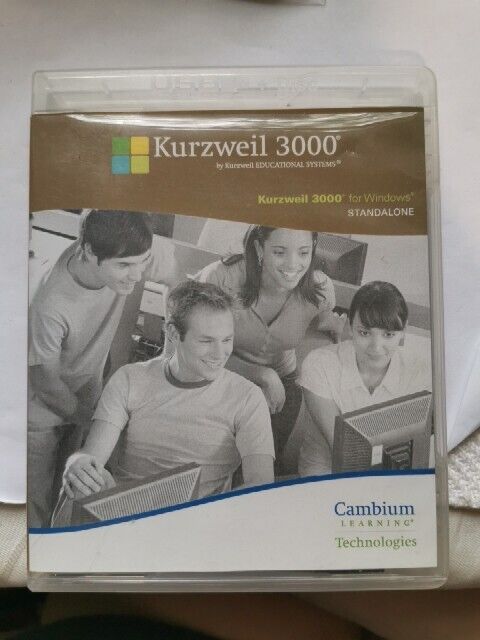 Kurzweil 3000 Educational Systems Software V13 For Windows Standalone PC Cambium