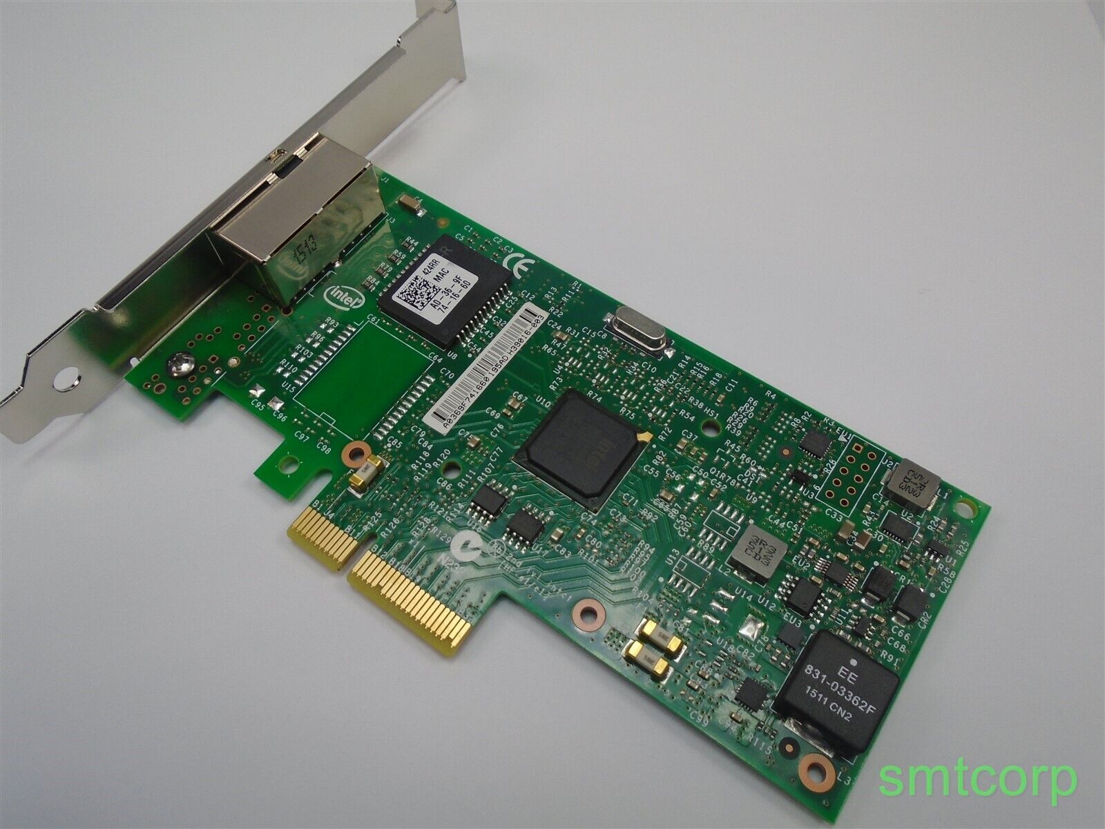 DELL INTEL I350-T2 DUAL PORT PCI-EXPRESS NETWORK ETHERNET CARD 424RR 