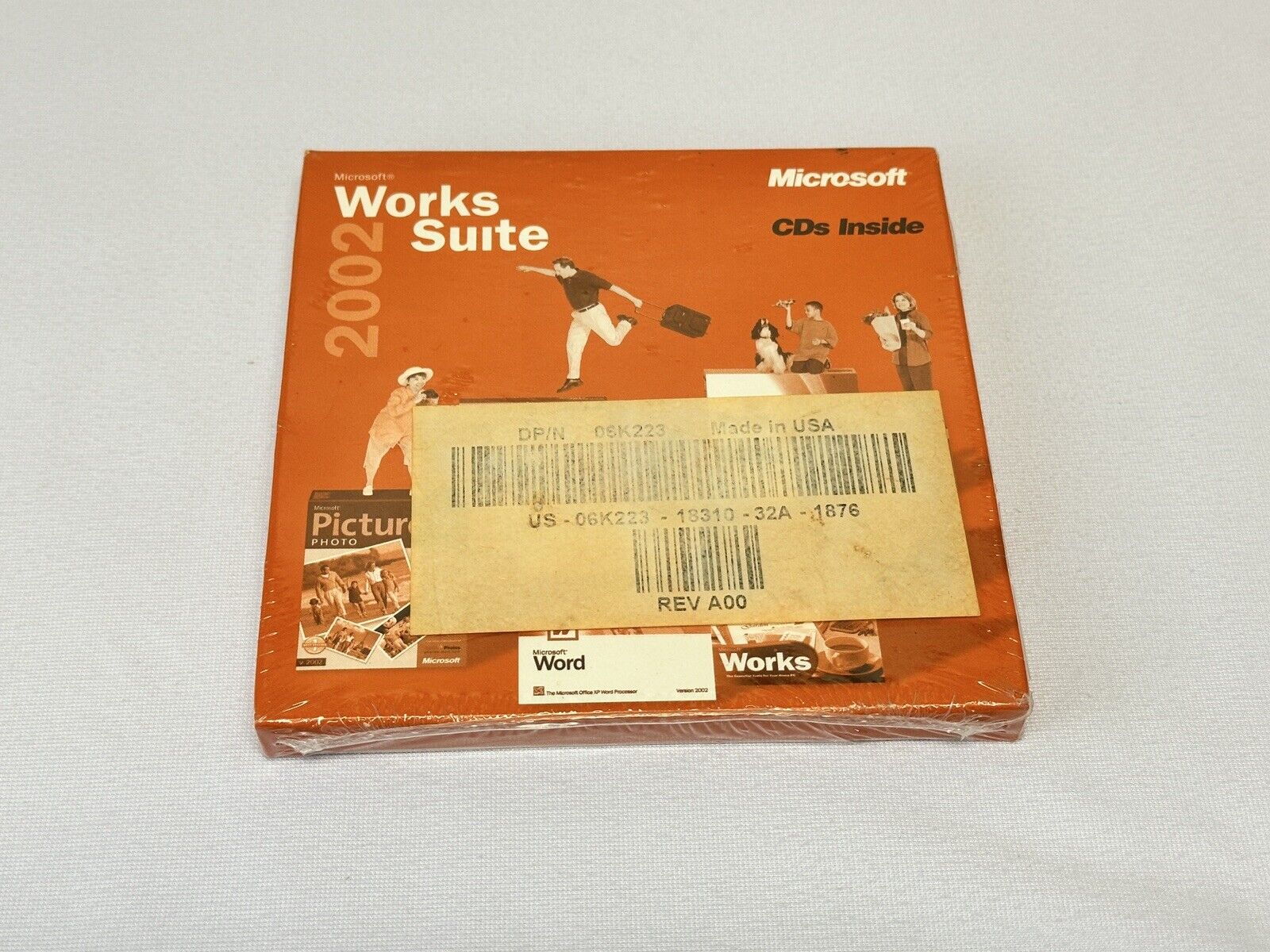 Microsoft Works Suite 2002 Word Product New Sealed