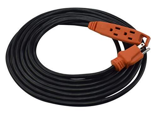EC890715 Extension Cord Black/Orange