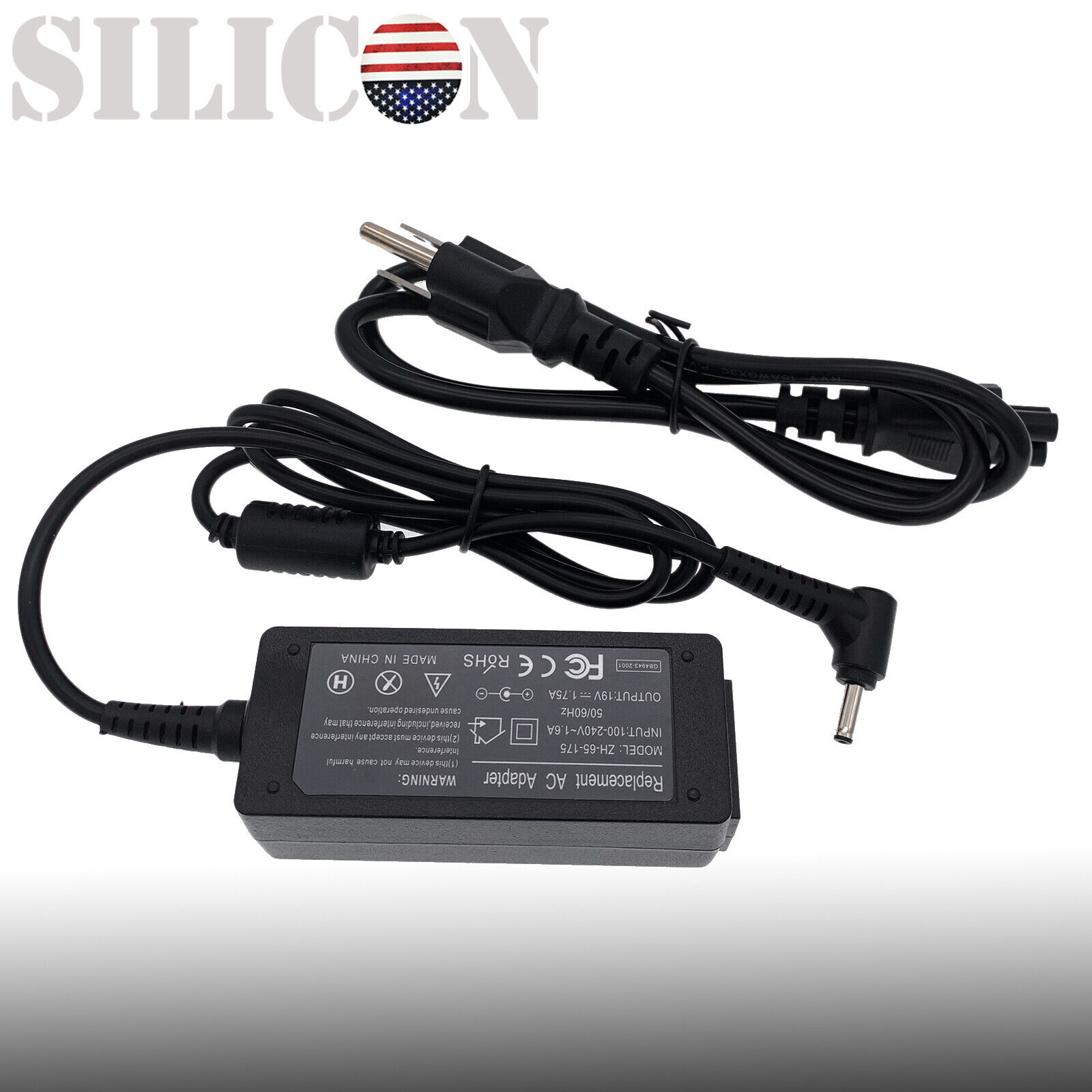 33W AC DC Adapter Charger For ASUS L510 L510MA-WB04 Laptop Power Supply Cord PSU
