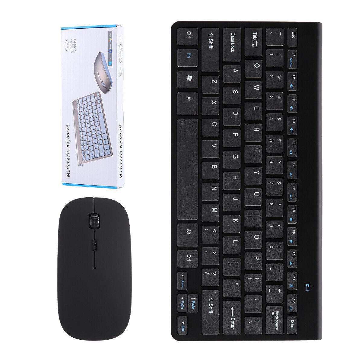 Ultra-Thin Wireless Keyboard And Mouse Set 2.4G For Mac Apple PC Computer Lot