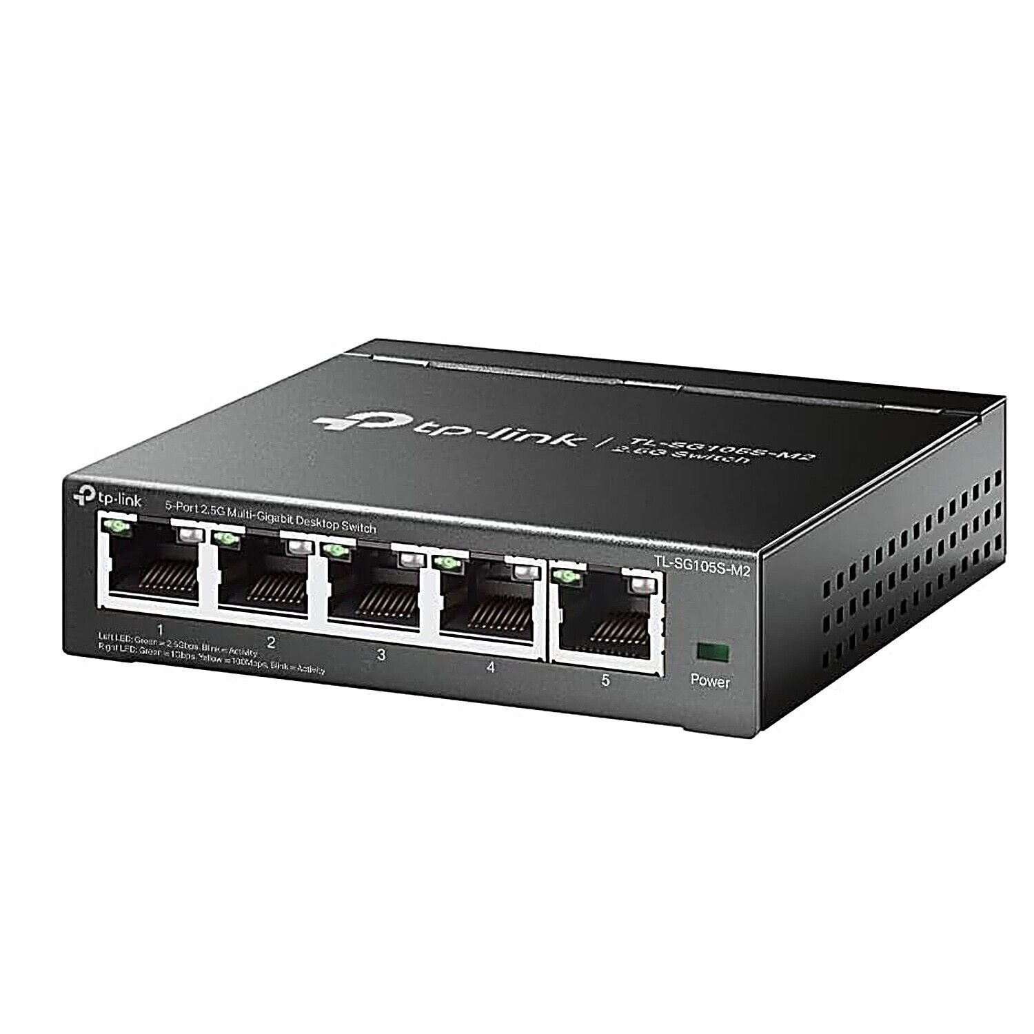 2.5g Five Port Unmanaged Ethernet Switch