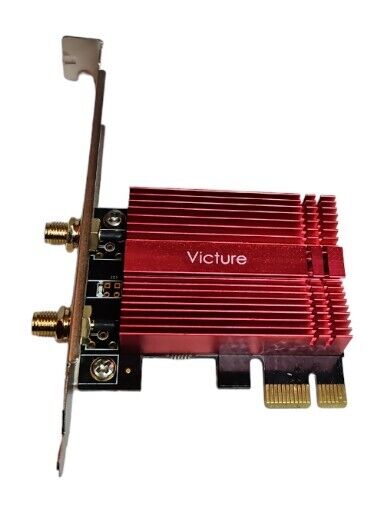 Victure 3000mbps PCI-E Wireless Adapter Wa3000 No antenna