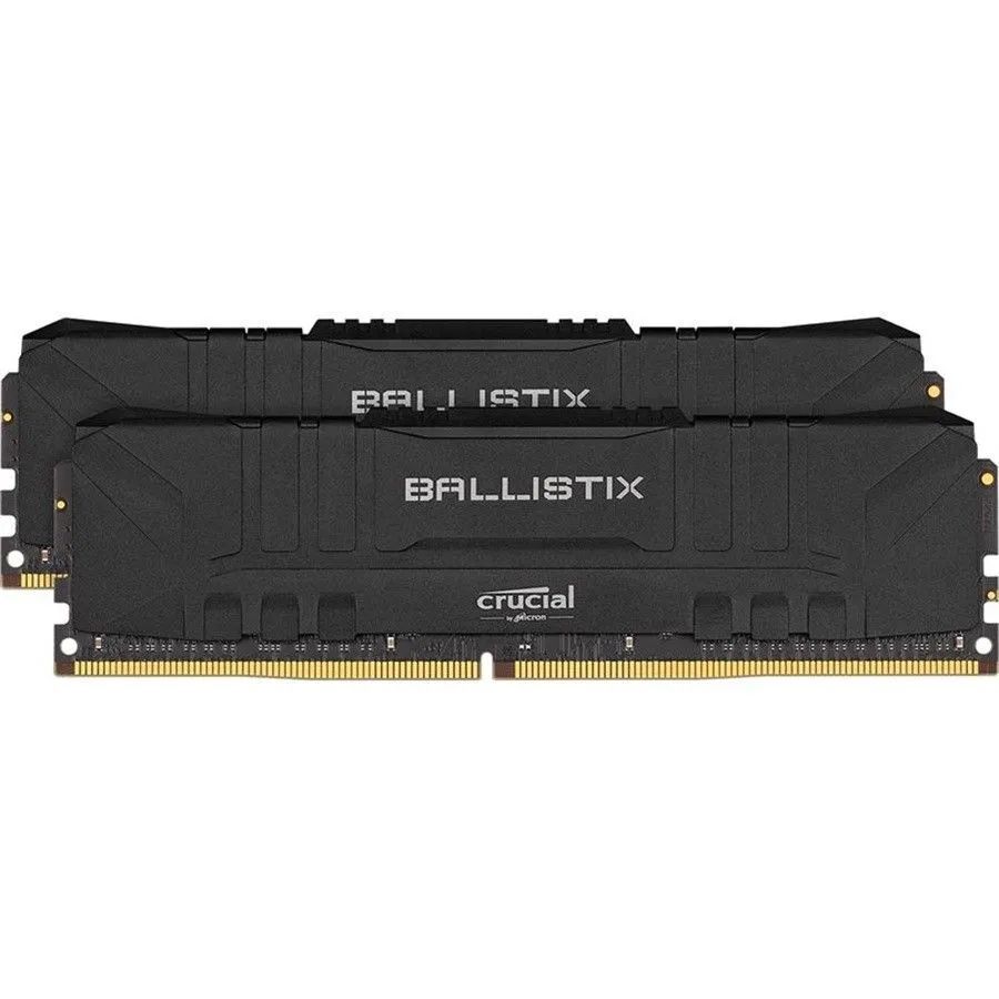 Crucial Ballistix 2400MHz DDR4 RAM Memory 16GB 8GBx2 BL2K16G24C16U4B Black
